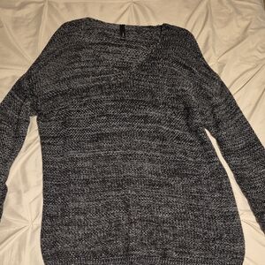 Jessica Heather Gray V-Neck Sweater